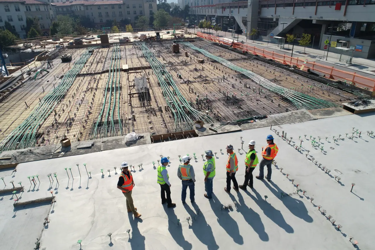 Beykoz Villas site: Excavation and foundation digging completed.