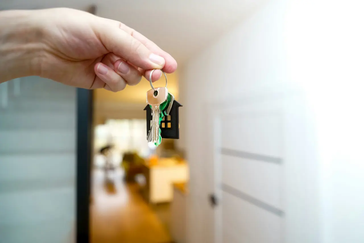 Handing over the keys